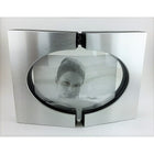 Elegance 6" x 4" Hinged, Brushed 2-Sided Photo Frame-Elegant and Modern design to hold your special photo.