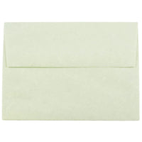 JAM Paper A6 Invitation Envelopes, 4.75 x 6.5, Parchment Green Recycled, 1000 Pack (13278B)-Green