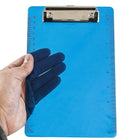 JAM Paper Plastic Clipboards, Small, 6" x 9", Blue, 2 Pack (331CPMbug)-Dimensions: 6" x 9"