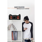 Sharper Image SBT3007 Wireless Multicoloured LED Boombox DJ Sound System-5