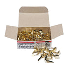 Charles Leonard Paper Fasteners 1/2" , 1800/Pack (CHL2RBP)-Round head fastener, 1/2" shank