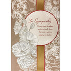 Rosedale 5-1/2" x 8" In Sympathy Greeting Cards And Envelopes, 6 Pack (19960)-Printed on premium uncoated card stock
