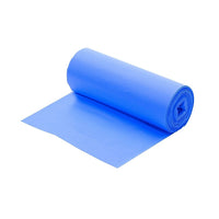 Berry Plastics Linear Low Density Polyethylene Strong Garbage Bag - 0.9mil - 38" x 40" - Blue - 150 Pack-Colour: Blue