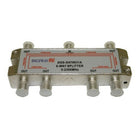 Digiwave 6 Way Splitter (5-2400Mhz), 0.8" x 2.5" x 4.7", Silver-Digiwave 5-2400MHz 6-Way Splitter can be used for Cable TV, Cable Modems, Digital and Analogue Systems