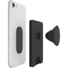 Popsockets Black Pop Wallet Plus Cellphone Mount-Black and Polycarbonate