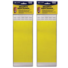 DuPont C-Line Tyvek Security Wristbands - Yellow - 200 Pack (CLI89106-2)-The single-use, waterproof wristbands are great for parties, events, field trips or tagging inventory and supplies