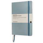 Gry Mattr Softcover Stone Paper Notebook - A5 Lined - 160 pages - Light Blue-Soft Cover