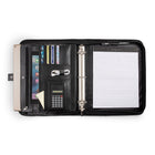 Bugatti 1.5" O-Ring Binder (RGB1102)-Card slots, I.D. window and two pen