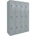 Anthony Steel Assembled Clean Line Economy Lockers (Fj162)-Frames are resistance welded on all four corners to form a rigid structure