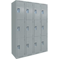 Anthony Steel Assembled Clean Line Economy Lockers (Fj162)-Frames are resistance welded on all four corners to form a rigid structure