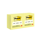 Post-it Notes - 3" x 3" - Canary Yellow - 1200 sheets - 12 Pack-Canary Yellow
