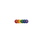 Champion Sports Rubber Playground Ball, Assorted, 8.5", 6/Pack (CHSPX85SET)-1 of each colour - Red, Orange, Yellow, Royal Blue, Green and Purple, Rhino® Poly