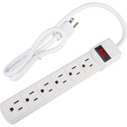 Aurora Tools Surge Suppressor, 6 Outlets, 200, 1875 W, 3' Cord - 6 Pack-Amps 15 A