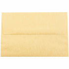 JAM Paper A8 Invitation Envelopes, 5.5 x 8.125, Parchment Antique Gold Yellow Recycled, 1000 Pack (16009B)-Antique gold