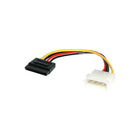 StarTech SATAPOWADAP 6" Molex to SATA Serial Cable-Made of Polyvinyl Chloride (PVC) cable for added durability