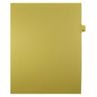 Mark Maker Legal Exhibit Index Tab Buff Single Tabs, 1/25th Cut, Letter Size, No Holes, Number 82, 25 Pack-Buff Single Tabs, 1/25th Cut