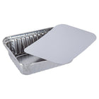 Luciano Aluminum Foil Container with Lids, 7.25 x 5.25 inches, Silver, 36 Pieces-Packaging: total of 36 containers
