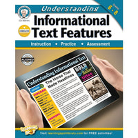 eBook: Mark Twain 404181-EB Understanding Informational Text Features - Grade 6 - 8-You will receive two emails: one confirming your entire order, and one with a "Download Software" buttonYou can download immediately or return to your email to download later