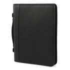Bugatti Ring Binder In Leather - Black-A spacious 2-inch ring mechanism