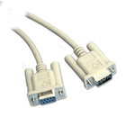 BlueDiamond DB9 Serial Extension Cable M/F - 10ft, (5065)-May be used in other applications requiring DB9 to DB9 straight through cables such as 9 conductor serial ports