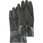 Showa Best Glove Black Knight Gloves, Size 10/Large, 14" L, Pvc, Jersey Inner Lining - 12 Pack-Cuff Style Gauntlet