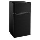 RCA 4.5 CU FT 2 Door Refrigerator - Black Stainless Steel (RFR469)-4.5 cu. ft. storage capacity is the perfect size for any room in your home, office or dorm room