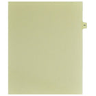 Mark Maker Legal Exhibit Index Tab Buff Single Tabs, 1/15th Cut, Letter Size, No Holes, Number 49, 25 Pack-Buff Single Tabs, 1/15th Cut