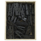 JAM Paper Wood Clothing Pin Clips, Small, 7/8, Black, 2 Packs of 50, 100 Total (230729131a)-3
