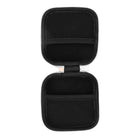 Basic Tech Square Earbud Case with carabiner - Smokey White (BTSECSW)-Internal Mesh Pocket for Small Items