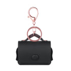 General Supply Goods + Co Vegan Leather AirPod Pro Case w Snap Enclosure and Carabiner - Black-All around protection