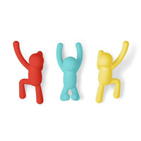 Umbra Buddy Wall Hooks, Multicoloured-Wall Hook