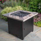 Endless Summer 30" The Harper Square Gas Fire Pit-9