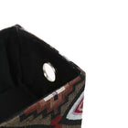 Truu Design Bird Eye Storage Baskets, Set of 5, 15.5 x 8.5 x 13.5 inches, Purple, Red, Blue, White-Comes with two handles on the side for easy grip and portability