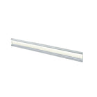 Azar Displays 1" x 8.5" Plastic Adhesive-Back C-Channel Nameplates, Clear, 10 Pack (199602)-Great for offices, schools, business and much more