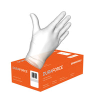 Forcefield Duraforce Latex Powder-Free Medical Grade Gloves - Natural - XL - 100 Pack-Medical grade