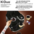 Keurig K-Duo Single Serve K-Cup Pod And Carafe Coffee Maker - With Programmable Features And Strong Brew Function - Black-Strong brew: brew a stronger, more intense single cup