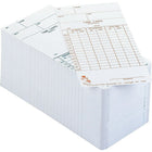Acroprint Weekly Time Cards for ATR121r, Bilingual, 250 Pack-Weekly format