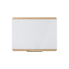 Archyi Glass Writing Board, Douro Collection, 36" x 48", White-Mountable