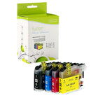 fuzion Brother LC103C Compatible Inkjet Cartridges - High Yield - Black/Cyan/Magenta/Yellow - 4 Pack-Ink Colour: Black, Cyan, Magenta, Yellow