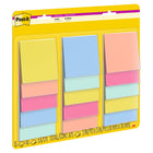 Post-it Super Sticky Notes - 3" x 3" - Summer Joy Collection - 675 Sheets - 15 Pack-Available in 45 sheets/pad, 15 pad/pack