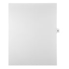 Mark Maker Legal Tabs - Letter Size - White - 1/15th cut - 25 tabs per package - 5 packages Pack - Number 82-White Single Tabs