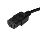 StarTech Hospital-Grade Power Cord, NEMA 5-15P to C13, 6 ft.-Hospital-grade NEMA-5-15P plug marked with the Green Dot