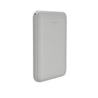 Basic Tech 5000mAh Power Bank - Grey-Sleek and Compact