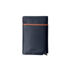 Champs Leather RFID Secure Case Wallet - Navy-RFID theft protection featuring a thin lining designed to help prevent electronic  theft 