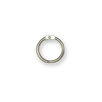 Acme United Loose-Leaf Rings, 4/5", 100 Pack-Loose-leaf rings feature a nickel-plated finish for a professional look