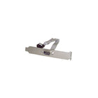 StarTech 16In (40Cm) 9 Pin Serial Male To 10 Pin Motherboard Header Slot Plate-Cable Length: 1.3 ft
