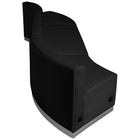 Flash Furniture HERCULES Alon Series Black LeatherSoft Reception Configuration, 3 Piece-Add on pieces as your business grows