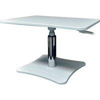 Victor Height Adjustable Laptop Stand, White (DC230W)-Enables stand up operation of laptop computers or tablets at a comfortable ergonomic height