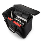 Bugatti 17" Litigation Business Case with Wheels, Black-Comes in black for a smart, professional look