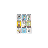 Eureka Stickers, Peanuts Characters, 432 Pack (EU-655111)-Size: 1 5/16"(L) x 1 3/4"(W)